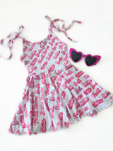 Cargar imagen en el visor de la galería, Barbie Spaghetti Strap Dress