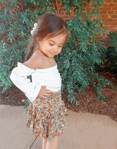 Floral Ruffle Skirts