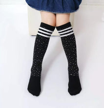 Load image into Gallery viewer, Ready to Ship Rhinestone Knee Highs