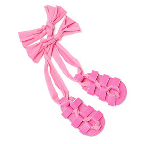 Ready to Ship Pink Gladiator Sandals