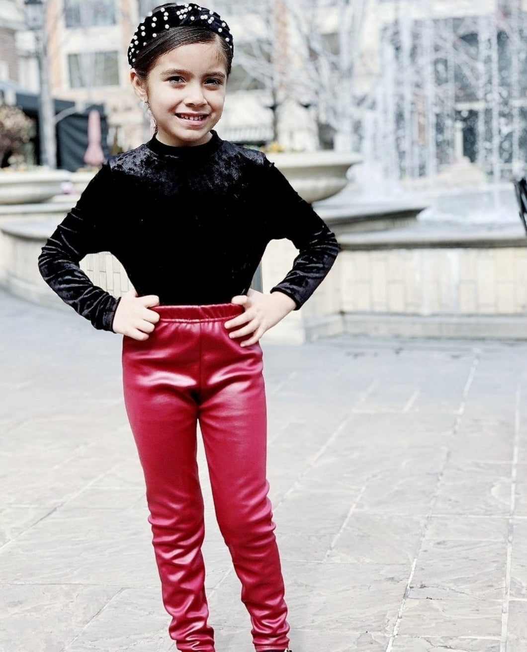 How To Style Kids Faux Leather Leggings  Style faux leather leggings, Faux  leather leggings, Leather leggings